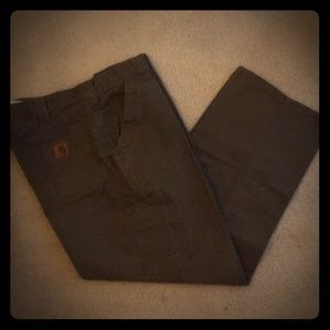 Carhartt Canvas Dungaree Work Pants sz 38x30